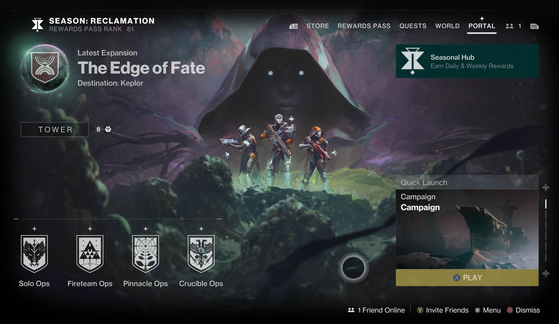 The Portal in its original flawed state as found in The Edge of Fate
